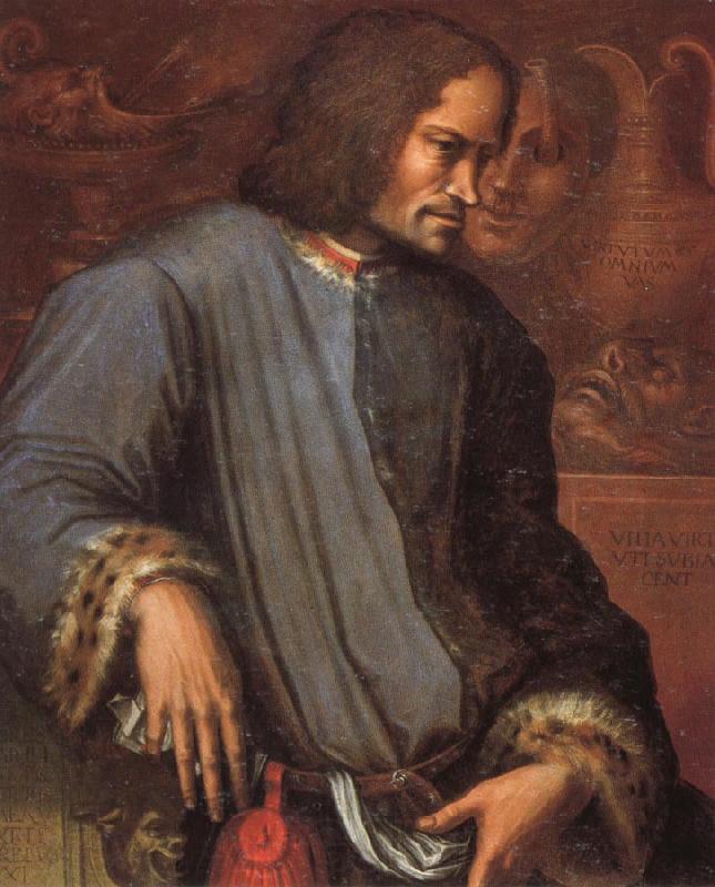 Giorgio Vasari Portrait of Lorenzo the Magnificent Norge oil painting art